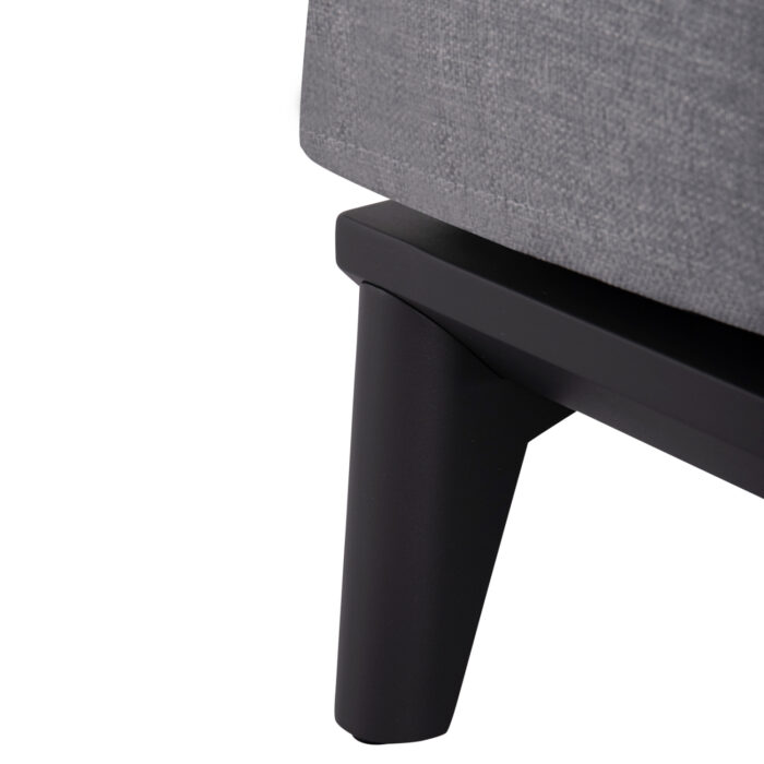 OUTDOOR LOUNGE SET 4PCS ORION CORNER SM6191.01 DARK GREY ALUMINUM & OLEFIN - Image 8