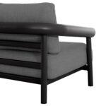 OUTDOOR LOUNGE SET 4PCS EUTOPIA SM6237.01 ALUMINUM-OLEFIN-PRINTED GLASS IN DARK GREY - Image 8