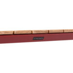 DINING TABLE SERIES EUTOPIA SM6203.05 RED ALUMINUM-TEAK WOOD 220x100x75Hcm. - Image 8