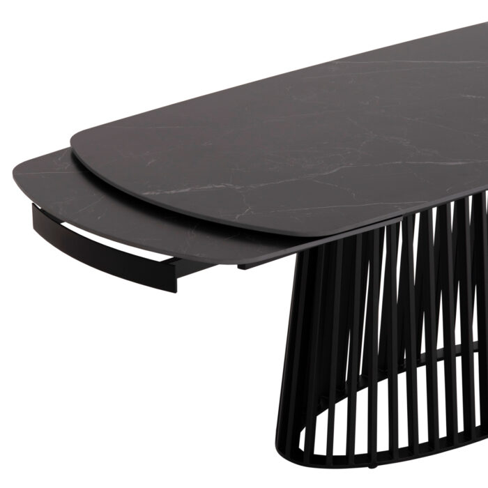 ΣΕΤ ΤΡΑΠΕΖΑΡΙΑΣ 7ΤΜΧ MEMNON SM21238 ΚΕΡΑΜΙΚΟ TOP--ΜΑΥΡΟ ΜΕΤΑΛΛΟ - Image 8