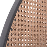 ALUMINUM SCREEN DIVIDER KOMORABI (L) SM6180 ANTHRACITE FRAME-WICKER IN BEIGE 110x33x199Hcm. - Image 6