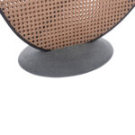 ALUMINUM SCREEN DIVIDER KOMORABI (L) SM6180 ANTHRACITE FRAME-WICKER IN BEIGE 110x33x199Hcm. - Image 7