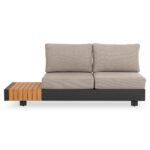 OUTDOOR CORNER LOUNGE SET 4PCS ADHARA SM6189 ALUMINUM-OLEFIN FABRIC-SINTERED STONE - Image 7