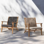 ARMCHAIR FORTUNA SM6246.01 ACACIA WOOD IN NATURAL COLOR-BEIGE ROPE & CUSHION 64x78,5x79Hcm. - Image 2