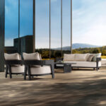 ΣΕΤ ΣΑΛΟΝΙ 4ΤΜΧ ABSOLUTION SM21299 ΑΛΟΥΜΙΝΙΟ & ΣΧΟΙΝΙ ΓΚΡΙ--ΜΑΞΙΛΑΡΙΑ ΚΡΕΜ - Image 2