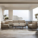 ΣΕΤ ΣΑΛΟΝΙ ΕΞ.ΧΩΡΟΥ 4ΤΜΧ ΣΕΙΡΑ ETERNITY SM6173.01 IVORY ΑΛΟΥΜΙΝΙΟ-SINTERED STONE - Image 2