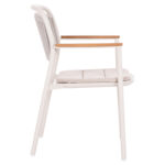 ΠΟΛΥΘΡΟΝΑ DEXTER SM6205.02 ΚΡΕΜ ΑΛΟΥΜΙΝΙΟ-ΜΠΕΖ P.E. ΣΧΟΙΝΙ & OLEFIN ΥΦΑΣΜΑ-ΤΕΑΚ ΜΠΡΑΤΣΑ - Image 4