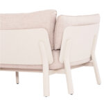 OUTDOOR LOUNGE SET 4PCS ENASTRON SM6194.05 BEIGE ALUMINUM & OLEFIN FABRIC - Image 6