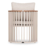 ΠΟΛΥΘΡΟΝΑ ΑΛΟΥΜΙΝΙΟΥ ΣΕΙΡΑ ETERNITY SM6174.01 IVORY ΧΡΩΜΑ-ΜΠΕΖ ΜΑΞΙΛΑΡΙΑ 65x72x84Υ - Image 6