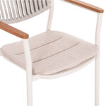 ΠΟΛΥΘΡΟΝΑ DEXTER SM6205.02 ΚΡΕΜ ΑΛΟΥΜΙΝΙΟ-ΜΠΕΖ P.E. ΣΧΟΙΝΙ & OLEFIN ΥΦΑΣΜΑ-ΤΕΑΚ ΜΠΡΑΤΣΑ - Image 8