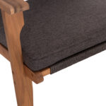 ARMCHAIR FORTUNA SM6246.02 ACACIA WOOD IN NATURAL COLOR-GREY ROPE & CUSHION 64x78,5x79Hcm. - Image 8