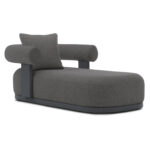 DAYBED ΜΟΝΟ DECCARD SM6467.01 ΑΛΟΥΜΙΝΙΟ & ΥΦΑΣΜΑ ΓΚΡΙ 169,5x95x59,5Υεκ