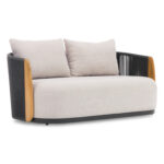 ΣΕΤ ΣΑΛΟΝΙ 4-ΘΕΣΕΩΝ AUGUSTUS SM21346 ΣΚΟΥΡΟ ΓΚΡΙ ΑΛΟΥΜΙΝΙΟ-ΣΧΟΙΝΙ--ΜΠΕΖ OLEFIN - Image 3