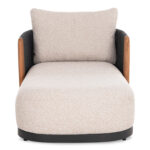 DAYBED ΜΟΝΟ AUGUSTUS SM6451.01 ΤΕΑΚ ΞΥΛΟ-ΣΧΟΙΝΙ-OLEFIN-ΑΛΟΥΜΙΝΙΟ 85x165x80Υεκ. - Image 3