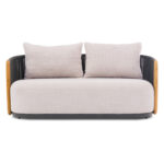 ΣΕΤ ΣΑΛΟΝΙ 4-ΘΕΣΕΩΝ AUGUSTUS SM21346 ΣΚΟΥΡΟ ΓΚΡΙ ΑΛΟΥΜΙΝΙΟ-ΣΧΟΙΝΙ--ΜΠΕΖ OLEFIN - Image 4