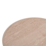 ΤΡΑΠΕΖΑΚΙ ΑΛΟΥΜΙΝΙΟΥ DEVIOUS SM6440.02 ΜΠΕΖ ΣΚΕΛΕΤΟΣ & SINTERED STONE TOP Φ45x41Υεκ. - Image 7