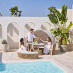 DAYBED ΣΠΟΝΔΥΛΩΤΟ 3-ΣΕ-1 LORIEN SM6397.01 IVORY ΑΛΟΥΜΙΝΙΟ-ΜΠΕΖ ΜΑΞΙΛΑΡΙΑ 204x312x83Yεκ - Image 2