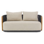 ΚΑΝΑΠΕΣ ΔΙΘΕΣΙΟΣ AUGUSTUS SM6457.01 ΓΚΡΙ ΑΛΟΥΜΙΝΙΟ--ΣΧΟΙΝΙ--OLEFIN 171x91x71Υεκ. - Image 2